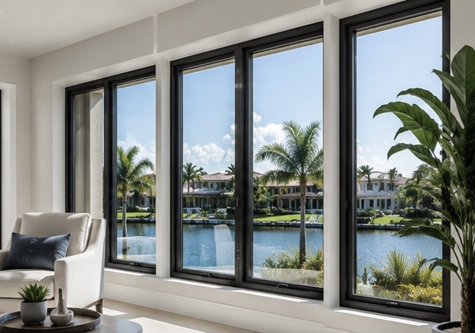 Hurricane impact windows